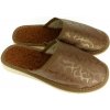 Dámske hnedé papuče ENCY Dámske hnedé papuče ENCY