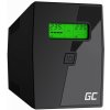 Zdroj neprerušiteľného napájania (UPS) Green Cell UPS02 Line-Interactive 0,8 kVA 480 W 2 zásuvky AC Zdroj neprerušiteľného napájania (UPS) Green Cell UPS02 Line-Interactive 0,8 kVA 480 W 2 zásuvky AC