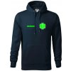 Rescue - Fluo zelené - Mikina pánska Cape s kapucňou - M ( Tmavomodrá (veľmi tmavá - skoro čierna) ) Rescue - Fluo zelené - Mikina pánska Cape s kapucňou - M ( Tmavomodrá (veľmi tmavá - skoro čierna) )