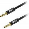 AlzaPower AluCore Audio 3,5 mm Jack (M) to 3,5 mm Jack (M) 2 m čierny APW-CBA3JM02B AlzaPower AluCore Audio 3,5 mm Jack (M) to 3,5 mm Jack (M) 2 m čierny APW-CBA3JM02B