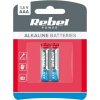 Baterie AAA (R03) alkalická REBEL Alkaline Power 2ks / blistr BAT0066B Baterie AAA (R03) alkalická REBEL Alkaline Power 2ks / blistr BAT0066B