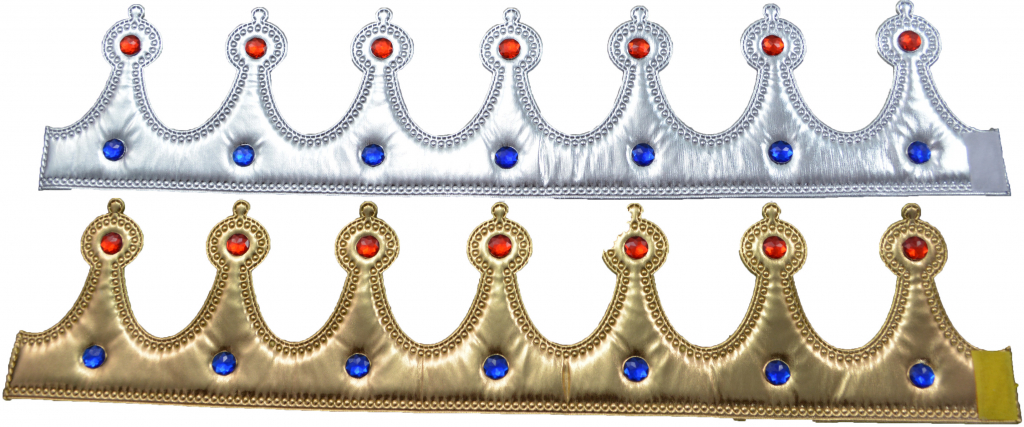 CARNIVAL FASHION Kráľovská koruna karneval 56 cm