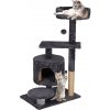 Sisalové škrabadlo pre mačky s hračkami - 5-úrovní - 87 cm - grafitové Sisalové škrabadlo pre mačky s hračkami - 5-úrovní - 87 cm - grafitové