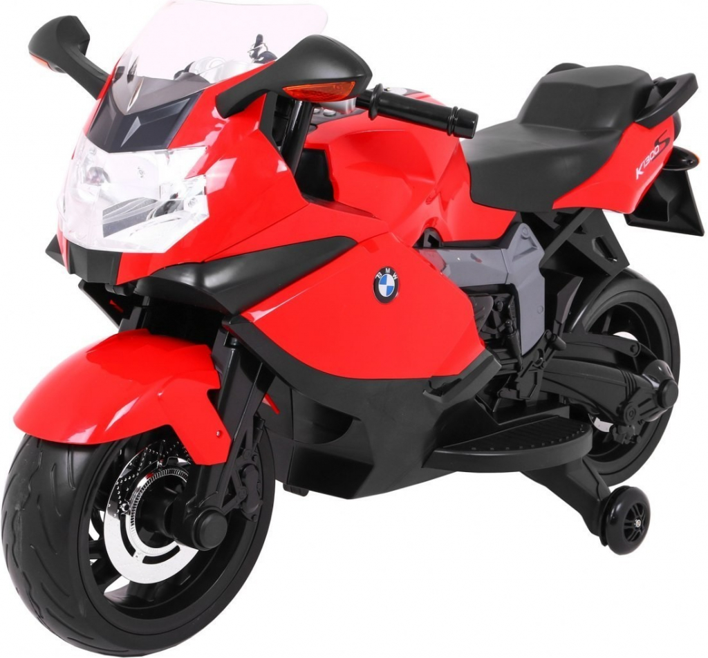 Ramiz elektrická motorka BMW K1300S 12V červená