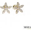 MOZA gold Diamantové náušnice MG2506 Farba Zlata: žlté Au MOZA gold Diamantové náušnice MG2506 Farba Zlata: žlté Au