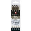 Sakura Pigma Micron Fineliner Set 6 Technické perá Grey 4 ks Sakura Pigma Micron Fineliner Set 6 Technické perá Grey 4 ks