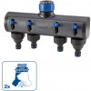 LUX-TOOLS 4cestný rozdělovač 26,4 mm (G 3/4) až 33,3 mm (G 1) LUX-TOOLS 4cestný rozdělovač 26,4 mm (G 3/4) až 33,3 mm (G 1)