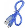 Micro USB kabel 2.0A, 50 cm - Modrý Micro USB kabel 2.0A, 50 cm - Modrý