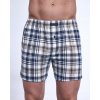 BOXERKY COMFORT 002/319 L ecrui/tmavomodrá kocka BOXERKY COMFORT 002/319 L ecrui/tmavomodrá kocka