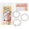 Súprava 3 ks erekčných krúžkov Get Hard - Transparentná Súprava 3 ks erekčných krúžkov Get Hard - Transparentná