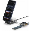 Spigen Essential MagSafe 2-in-1+C Wireless Charger EF302MOQ Black ACH10399 (ACH10399) Spigen Essential MagSafe 2-in-1+C Wireless Charger EF302MOQ Black ACH10399 (ACH10399)