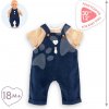 Tričko a overal pre bábiku T-shirt & Navy Blue Overall Mon Premier Poupon Corolle pre 30 cm bábiku od 18 mes Tričko a overal pre bábiku T-shirt & Navy Blue Overall Mon Premier Poupon Corolle pre 30 cm bábiku od 18 mes