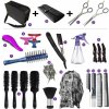 SALON Komplet Látkový kufor Jaguar Kadernícky set pre učňov - látkový kufrík s vybavením pre pravákov SALON Komplet Látkový kufor Jaguar Kadernícky set pre učňov - látkový kufrík s vybavením pre pravákov