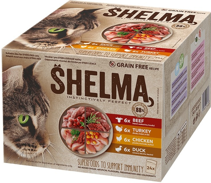 Shelma mix príchutí 2,04 kg