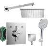 Hansgrohe DuoTurn - chrómový podomietkový sprchový set Hansgrohe DuoTurn - chrómový podomietkový sprchový set