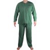 Franta froté pyžamo pánske hrejivé M tmavo zelená Franta froté pyžamo pánske hrejivé M tmavo zelená