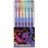 Coolpack Gélové perá s trblietkami Stitch Black 6 ks Coolpack Gélové perá s trblietkami Stitch Black 6 ks