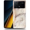 Picasee silikónový čierny obal pre Xiaomi Poco X6 Pro - Cream marble Picasee silikónový čierny obal pre Xiaomi Poco X6 Pro - Cream marble