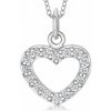 SOFIA strieborný prívesok srdce so zirkónmi DOZAGF-PZA-ZW SOFIA strieborný prívesok srdce so zirkónmi DOZAGF-PZA-ZW