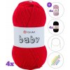 Yarn Art Baby SET 156 Red Pletacia priadza Yarn Art Baby SET 156 Red Pletacia priadza