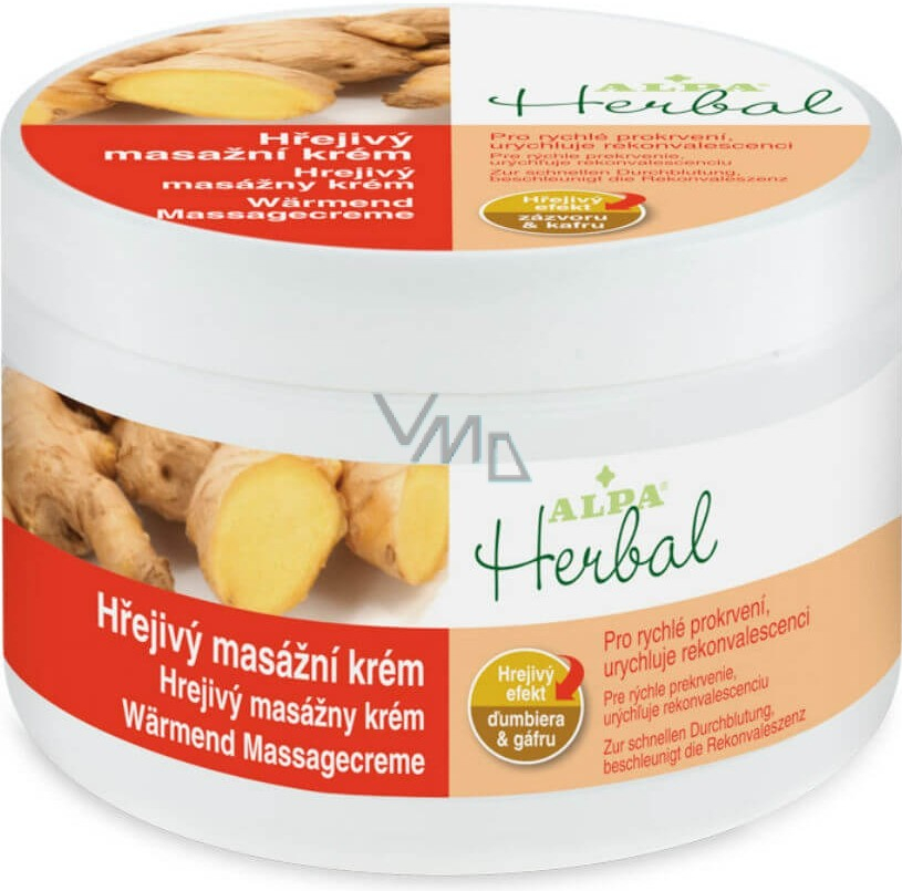 Alpa Herbal hrejivý masážny krém 250 ml