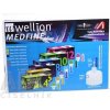 Wellion Medfine plus Penneedles 10 mm ihla na aplikáciu inzulínu pomocou pera 100 ks nádoba na použité ihly 1x1 set