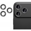 Ochranné sklíčka kamery iPhone 17 Pro Max čierne Ochranné sklíčka kamery iPhone 17 Pro Max čierne