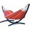 POTENZA oceľový rám TYTAN 350kg + hojdacia sieť PEREIRA DOUBLE Mandarin 220x160 POTENZA oceľový rám TYTAN 350kg + hojdacia sieť PEREIRA DOUBLE Mandarin 220x160