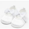 Dojčenské saténové capáčky New Baby biela 12-18 m - 12-18 m Dojčenské saténové capáčky New Baby biela 12-18 m - 12-18 m