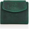 Vintage zelená kožená dámska peňaženka Peruzzi Vintage zelená kožená dámska peňaženka Peruzzi