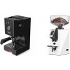 Gaggia Classic UP, black + Eureka Mignon Specialita Compatto, CR white Gaggia Classic UP, black + Eureka Mignon Specialita Compatto, CR white