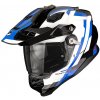 SCORPION prilba ADF-9000 AIR Patrol black/blue/white - 2XL SCORPION prilba ADF-9000 AIR Patrol black/blue/white - 2XL