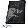 ABYstyle zápisník Game of Thrones Stark Premium A5 ABYstyle zápisník Game of Thrones Stark Premium A5