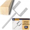 Bkshop PUL90 Patka sloupku, 90 × 45 × 3,5 mm