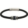 Kožený náramok zn. Unique & Co. pre mužov B427BL Kožený náramok zn. Unique & Co. pre mužov B427BL