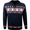 Kama Merino svetr 4054 108 - tmavě modrá L L - tmavě modrá Kama Merino svetr 4054 108 - tmavě modrá L L - tmavě modrá