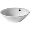 Duravit Starck 1 umývadlo 33x33 cm okrúhly pultové umývadlo biela 04083300001 Duravit Starck 1 umývadlo 33x33 cm okrúhly pultové umývadlo biela 04083300001