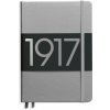 Zápisník Leuchtturm1917 - notebook A5-prázdný-stříbrný Zápisník Leuchtturm1917 - notebook A5-prázdný-stříbrný