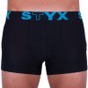 Styx boxerky športový guma nadrozmer čierne R961
