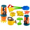 LEAN TOYS Súprava do piesku s príslušenstvom – 10 kusov LEAN TOYS Súprava do piesku s príslušenstvom – 10 kusov