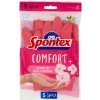 Spontex latexové ružové S Spontex latexové ružové S