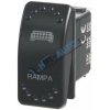 Rocker2 spínač RAMPA 12/24V (47143) Rocker2 spínač RAMPA 12/24V (47143)