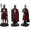 MystiCalls Sada 6 figurek Rudých Křižáků MystiCalls Sada 6 figurek Rudých Křižáků