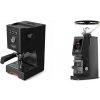 Gaggia Classic UP, black + Eureka Atom W 65 Casa, black Gaggia Classic UP, black + Eureka Atom W 65 Casa, black
