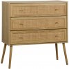 Nábytek Pegas Komoda Ballo 3 zásuvky přírodní Nábytek Pegas Komoda Ballo 3 zásuvky přírodní
