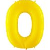 Nafukovací balónik číslo 0 žltý 102cm extra veľký - Grabo Nafukovací balónik číslo 0 žltý 102cm extra veľký - Grabo