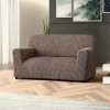 Bielastické poťahy COSTINA oriešková dvojkreslo (š. 120 - 160 cm) Doprava zadarmo Bielastické poťahy COSTINA oriešková dvojkreslo (š. 120 - 160 cm) Doprava zadarmo