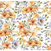 EVENIT Teflónový obrus vzorovaný OLHA kvetový krémová Polyester 100x120 cm EVENIT Teflónový obrus vzorovaný OLHA kvetový krémová Polyester 100x120 cm