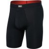 Pánske boxerky Saxx Multi-Sport Mesh Long Boxer Brief Fly Black M Pánske boxerky Saxx Multi-Sport Mesh Long Boxer Brief Fly Black M