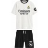 Real Madrid FC Pyžamo Real Madrid, bavlna, bielo-čierne, tričko a šortky Veľkosť: M Real Madrid FC Pyžamo Real Madrid, bavlna, bielo-čierne, tričko a šortky Veľkosť: M